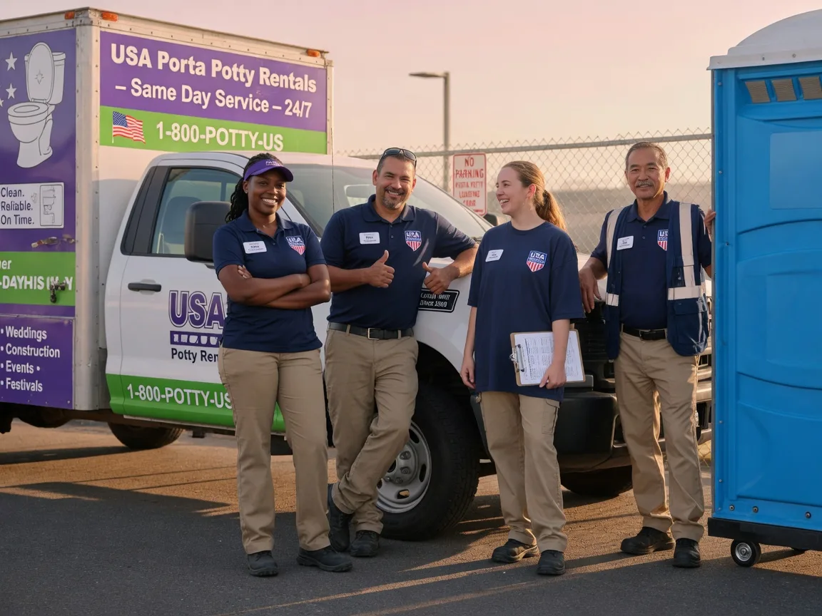 Porta Potty Rental company in Glen Richey, PA